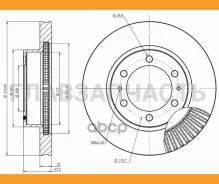 ���� ��������� (�������) Toyota Hilux Pick Up 04- / 4Runner 02-09 / Fortuner 04-15, �������� HSDB0175 ����