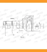 ���� ������� 21/22 | ����� ����/��� | Peugeot�1007�(KM_)�1. �4�16V�(65�kW)�2006. �03- [305111] 305111 ����