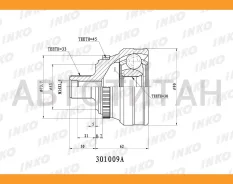 ���� ������� 33/30 ABS 45 | ����� ����/��� | 301009A ����