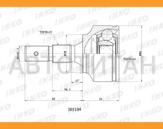 ���� ������� 25/34 | ����� ����/��� | Peugeot�307�(3A/C)�1. �4�HDi�(50�kW)�2001. �10- 305104 ����