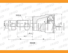 ���� ������� 24/19 | ����� ����/��� | Daihatsu�Terios�(J100)�1. �3�1997. �03- [306028] 306028 ����