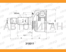 ���� ������� 26/30 | ����� ����/��� | Honda�Accord�III�(CA4, ��CA5)�1. �6�(65�kW)�1985. �11- [310011] 310011 ����