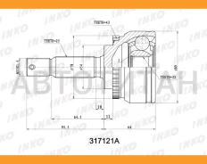 ���� ������� 25/33 ABS 43 | ����� ����/��� | Mitsubishi�Galant�VI�(EA_)�2. �0�(98�kW)�2000. �09- [317121A] 317121A ����