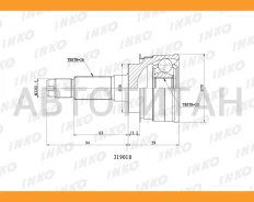���� ������� 26/22 | ����� ����/��� | Mazda�323�C�IV�(BG)��1989.09- [319010] 319010 ����