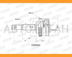 ���� ������� 23/19 ABS 42 | ����� ����/��� | Nissan�March�/�Micra�(K11)��1992. �01- 320046A ����