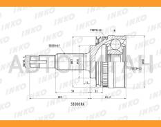 ���� ������� 27/23 ABS 42 | ����� ����/��� | Nissan�Avenir�(PNW10)��1990. �10- [320050A] 320050A ����
