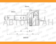 ���� ������� 23/19 ABS 42 | ����� ����/��� | 320132A ����