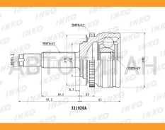 ���� ������� 22/29 ABS 47 | ����� ����/��� | Daewoo�Lanos�(KLAT)�1. �4�(55�kW)�1997. �05- 321020A ����