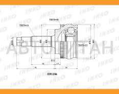 ���� ������� 24/23 ABS 48 | ����� ����/��� | Toyota�Yaris�/�VITZ�(SCP1_, ��NLP1_, ��NCP1_)��2001. �12- 329120A ����