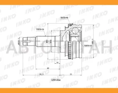 ���� ������� 26/24 ABS 48 | ����� ����/��� | Toyota�Carina�II�(_T17_)�2. �0�D�(54�kW)�1987. �12- 329126A ����