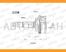���� ������� 24/19 ABS 48 | ����� ����/��� | Toyota�VITZ�/�Yaris�/�ECHO�(SCP10)�1�2000. �01- [329186A] 329186A ����