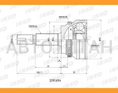 ���� ������� 26/27 ABS 48 | ����� ����/��� | Toyota�Alphard�(ANH10W)�2. �4�2002. �05- [329169A] 329169A ����