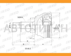 ���� ������� 22/30 | ����� ����/��� | Volkswagen�Caddy�II�(9K9A)�1. �9�TDi�(66�kW)�1996. �09- 331013 ����