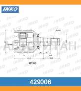 ���� ���������� 20/23 | ����� ��� | Toyota�Avensis�(T25)�1. �6�VVT-i�(81�kW)�2003. �04- [429006] 429006 ����