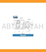 ���� ���������� 28/22 | ����� ���� | Mazda�3�sedan�BL/BK�1, �6�AT�06- [480026] 480026 ����