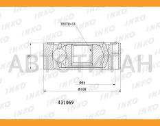 ���� ���������� /33 | ����� ��� | Volkswagen�LCV�Caddy�II�(9K9)�1. �9�TDi�(66�kW)�1996. �09- [431069] 431069 ����