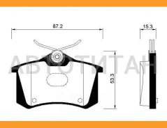 ������� ����. ���. AUDI A3/A4 10/96- VW Golf-3 GTi,2.8 VR6 92- Golf-4 99- Passat-5 96- Sharan 95- Skoda Octavia 99- Avantech AV013 AV013 ����