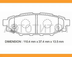 ������� ����. ����. ����. Subaru Impreza 2.0 07-/Legacy 2.0 03-/Outback 2.5 03- Avantech AV1070 AV1070 ����