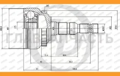 ���� ������� ABS OP Astra G 98-05, Vectra B 95-02, Zafira 99-05; JCT0236A ����