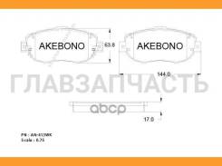 ������� ��������� �������� �������� Lexus IS I (_E1_) 99-05 AN-413WK Akebono AN413WK AN413WK ����