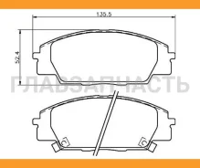 ������� ��������� (�������) Honda Accord 97-03 / Integra 01-06 / S2000 99-09 / Torneo 97-02, �������� AN491WK ����