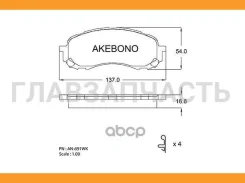 ������� ��������� �������� �������� �������� ��� Subaru Impreza (GG2/3, GD2/3, GH2/3, GE2/3), Legacy BH5 AN-691WK Akebono AN691WK AN691WK ����