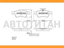 ������� ��������� �������� Mazda 3 (BL) 08 AN-718K Akebono AN718K AN718K ����