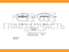 ������� ��������� �������� �������� �������� ��� Ford Focus II 04 AN-717K Akebono AN717K AN717K ����