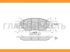 ������� ��������� �������� �������� �������� ��� Toyota Camry 06 AN-734K Akebono AN734K AN734K ����