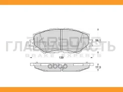 ������� ��������� �������� �������� ��� Toyota Auris 1.4-1.6 07-/Corolla 1.4 07-/RAV 4 06- AN-742K Akebono AN742K AN742K ����