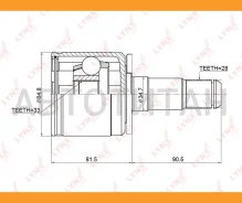 ���� ���������� | ����� ����/��� | Mitsubishi L200/Triton (KB4T/KB9T) 05-/ Pajero/Montero Sport / Challenger (K9_W/KH_) 96- / =LH [CI3710] CI3710 ����
