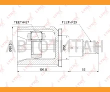 ���� ���������� | ����� ��� | Toyota ACA20/ZCA20/ACU25/MCU25/ACU35/�MCU35/AZT246/ST246 / = LH [CI3757] CI3757 ����