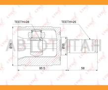 ���� ���������� | ����� ��� | Honda JAZZ / FIT (GD_, GE_) 02- / Civic (EU_, EP_, ES_, FD_) 01- / Mobilio (GB_) 01- / Partner (GJ_) 06- / = LH [CI3735...