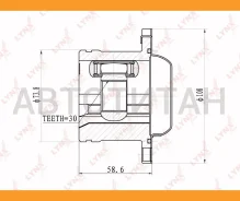 ���� �����. VW Golf IV 1.6-2.3 -05 / Polo 1.4TD-1.9TD 99-/, Skoda Fabia 1.4TD-1.9TD 00-07/Octavia 1.8T 97- CI8010 ����