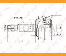 ���� �������� | ����� ����/��� | Daewoo Cielo Racer ETI, GS, GL, Lanos, Nexia [CO1803] CO1803 ����