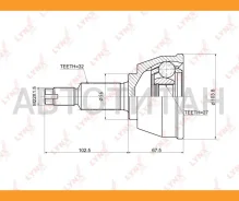 ���� �������� | ����� ����/��� | Nissan Teana J32 3.5 08- [CO3677] CO3677 ����