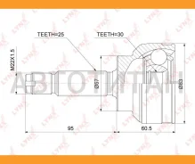 ���� ������� | ����� ����/��� | MMC Lancer / Cedia (CS_A) 1.3/1.6 03- / Dingo (CQ5A) 1.8 02- [CO3862] CO3862 ����