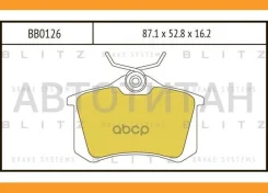 ������� ��������� �������� | ��� | Citroen C3/C4/DS3/DS4 04-Peugeot 207/308 08-Renault Fluence/Grand scenic/Megane 08- Blitz BB0126 BB0126 ����