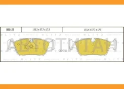������� ��������� �������� �������� BMW 3(E36) 92- Blitz BB0153 BB0153 ����