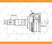 ���� �������� | ����� ����/��� | Toyota Harrier SXU10, SXU15, XU10W, CU10W [CO7525A] CO7525A ����