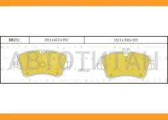 ������� ��������� �������� �������� Mercedes W203 00- Blitz BB0231 BB0231 ����