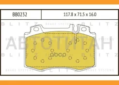 ������� ��������� �������� | ����� | Mercedes W163/W220 98- Blitz BB0232 BB0232 ����