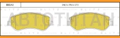 ������� ��������� �������� �������� Chrysler Voyager 00-/ Dodge Caravan 00- Blitz BB0242 BB0242 ����