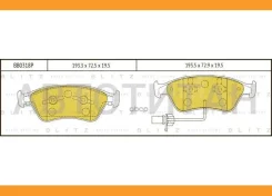 ������� ��������� �������� �������� AUDI A8 02-/ VW Phaeton 03- BB0318P ����