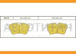 ������� ��������� �������� �������� Mercedes W164/W251/X164 06- Blitz BB0420P BB0420P ����
