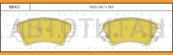 ������� ��������� �������� �������� OPEL Astra J/Insignia 08- Blitz BB0422 BB0422 ����