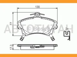 ������� ����. ���. Volvo S40/V40 1.6i-1.9Di 97-03 BD5522, WS2055.00, 036, 017, 2198302, GDB1313, GDB1317, GDB3389, 301493, 05P771, 0708.02, 1014F, 13....