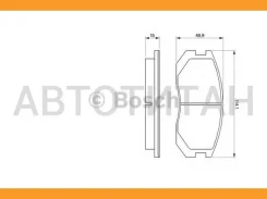 ������� ����. ���. Mitsubishi Colt 1,3-1,8i 5/92- Emeraude/Eterna 1,8 0986460980 ����
