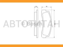 ������� ����. ���. LADA Niva 2121 1.6/1.7/1.9D 04/80- 30119, 8DB355007221, 608006, 13046080062, 27046015012, T0825, 612652, 598389, 551447, 2066015604...