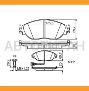 ������� ����. ���. /���. AUDI S3 quattro 2.0 11.12- SEAT Alhambra 1.4-2.0 06.10-/ Leon 1.4,2.0 Cupra 10.13- Skoda Octavia 1.2-2.0 11.12- VW CC 1.4-3.6...